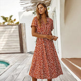 Faelina - Bedrucktes Sommerkleid